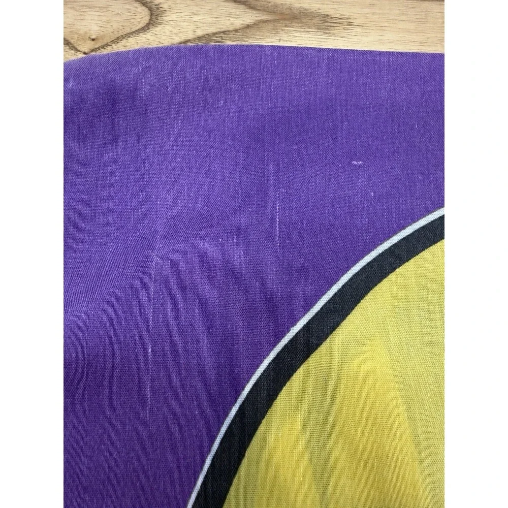 Vintage 1996 Batman‎ Mr. Freeze Robin DC Comics Pillow Case Purple Yellow